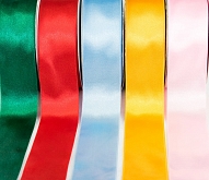 38mm D/S Satin Ribbon 30mtr Roll - Click Image to Close